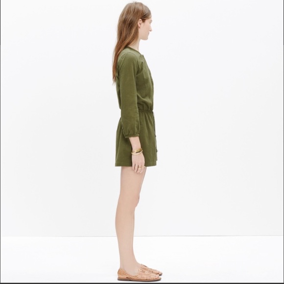 NWOT Madewell Mallorca Cover-up Romper - Picture 2 of 8